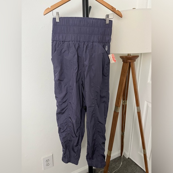 NWT FREE PEOPLE MOVEMENT The Way Home Joggers In Navy MSRP $60 - Picture 10 of 12